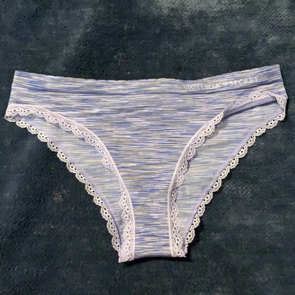 Victoria Secret NWT blue panty (large)